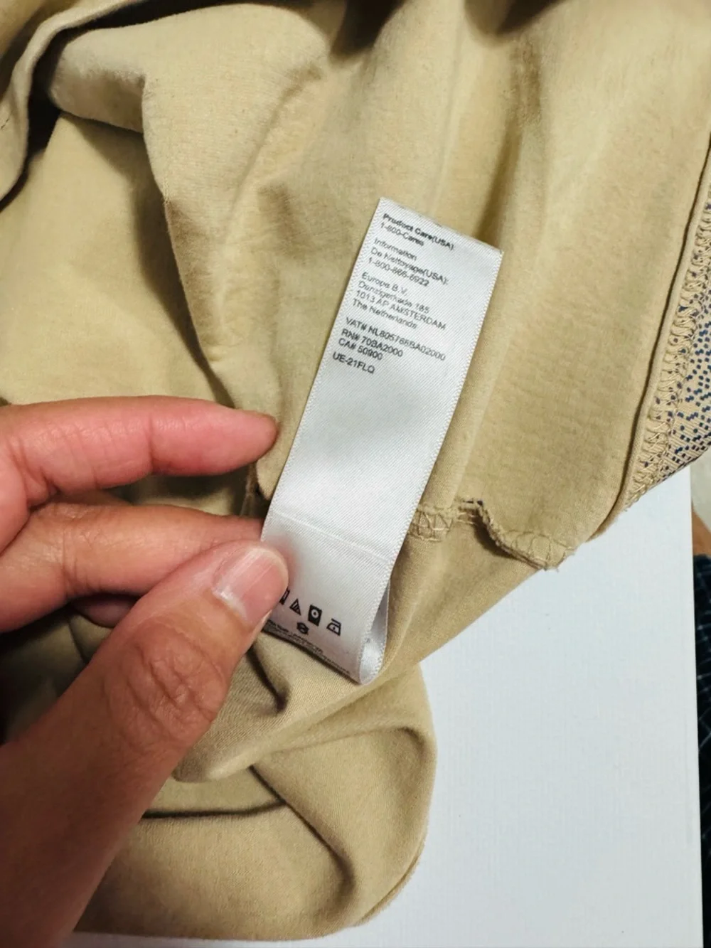 Moncler Tan Crewneck t shirt - Picture 2 of 6